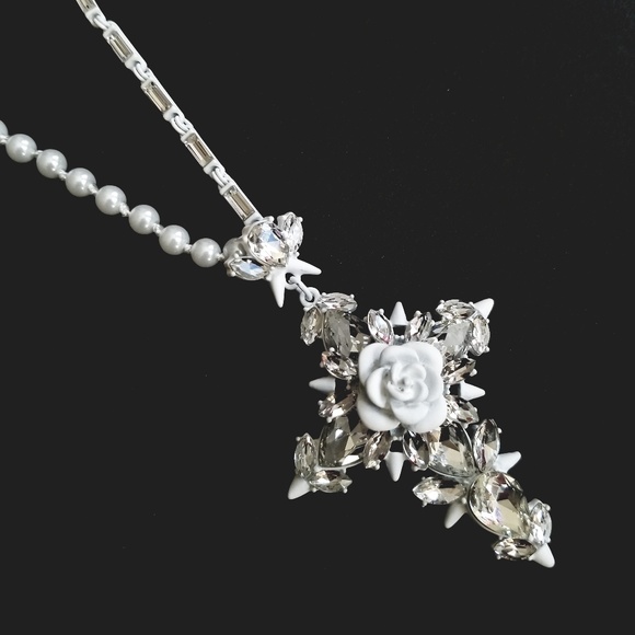 Erickson Beamon Jewelry - Erickson Beamon Rocks Gothic Crucifix Necklace